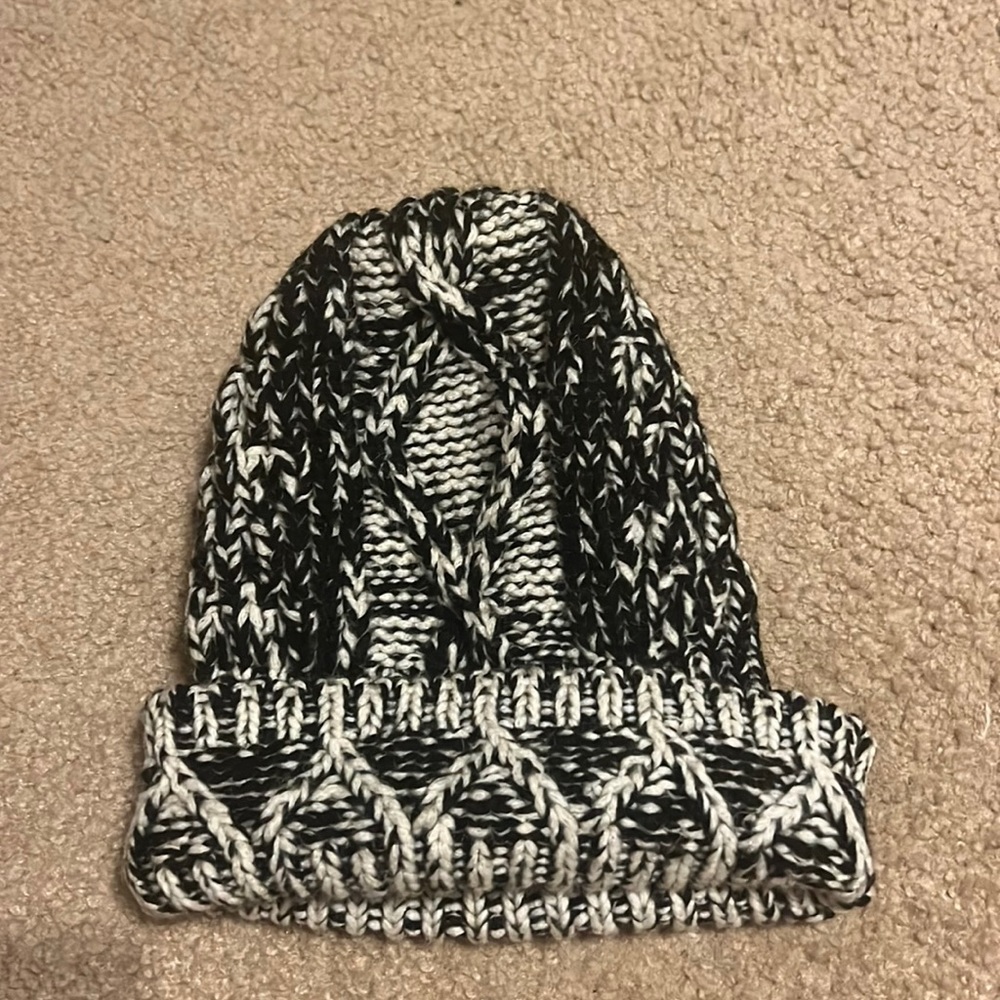 Handmade beanie with designs